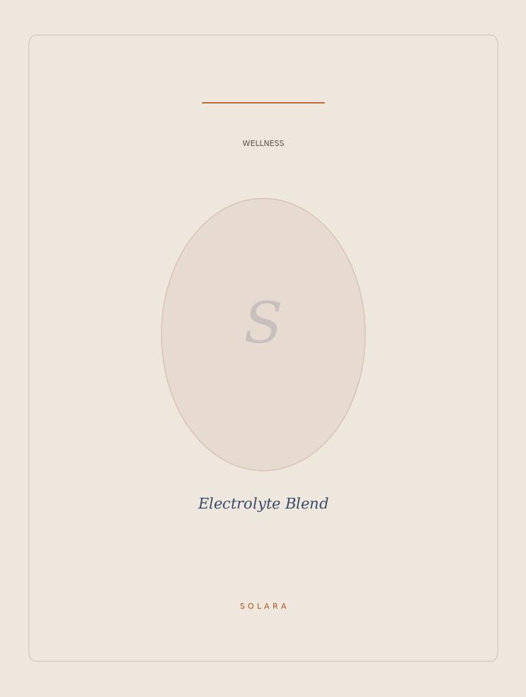 Electrolyte Blend